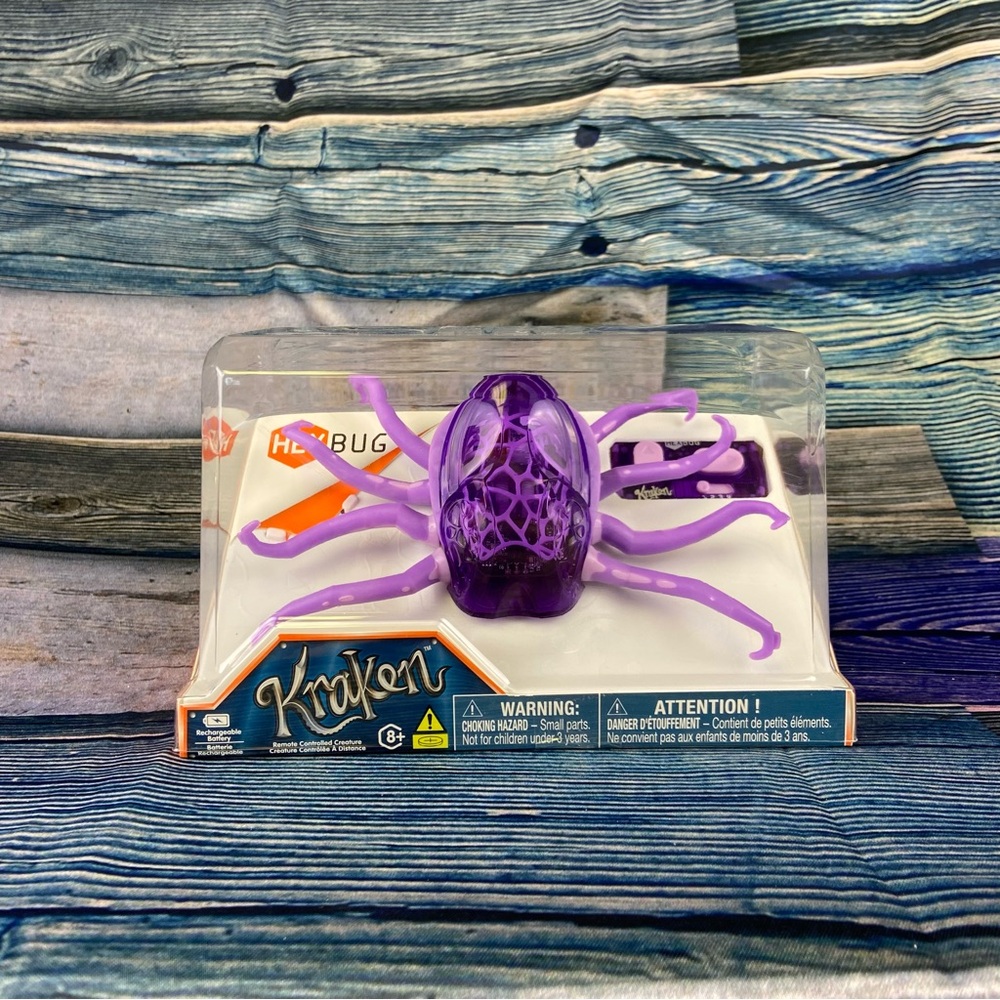 Hexbug remote controlled Kraken in purple